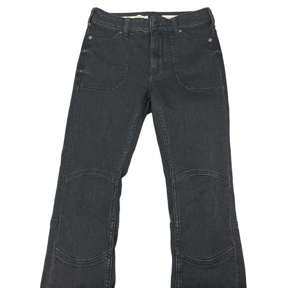 PILCRO AND THE LETTERPRESS Anthropologie High-Rise Ankle Zip Denim Legging Sz 25 - Picture 5 of 9